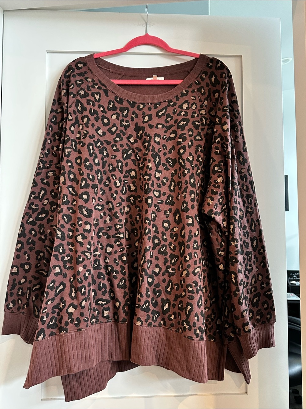 Maurices brown leopard print